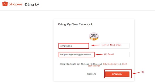 Đăng ký tài khoản